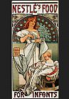Nestles Food for Infants by Alphonse Maria Mucha